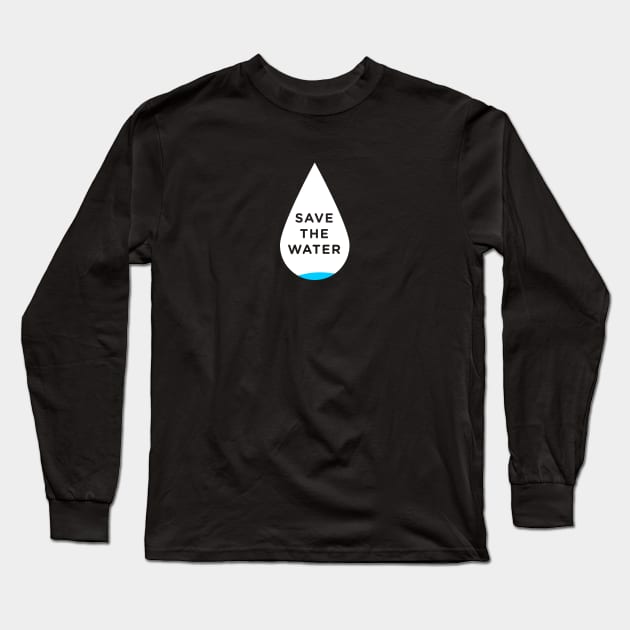 save the water Long Sleeve T-Shirt by Ageman